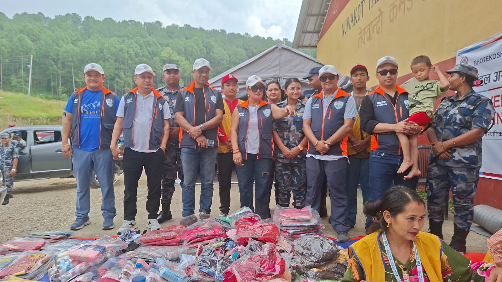Relief Support at Covered Hall Holding Centre - Image 2